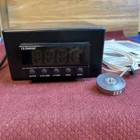 Dp25-s Omega Dp25- Digital Panel Strain Process Meter Controller 115v Powers Up
