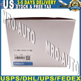 Cqm1-cpu43-ev1 Omron Cpu Module Cqm1cpu43ev1 Ups/dhl Fast Us Free Tax