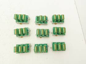 Dcn1-1n Omron Device Net Branch Tap Card Trunk Line Plc Module Lot Of 9