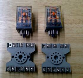 Mk3p5-s Omron Plug-in Relay 11 Pin 120 Vac
