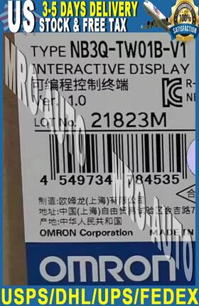 Nb3q-tw01b-v1 Omron 1pc Brand New Touchscreen Fast Delivery Dhl Us Free Tax