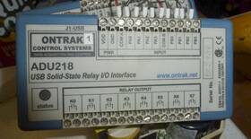 Adu218 Ontrak Control Systems Usb Relay Interface I/o
