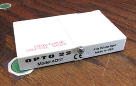 Ad3t Opto 22 White I/o Relay 40 To 20 Ma Input Module