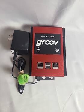 Groov-ar1 Opto 22 - Working