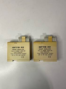 Snap-aod-29 Opto 22 One 1 Analog Dual Channel Time Proportional Output Used