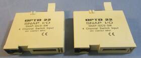 Snap-idc5-sw Opto 22 I/o Module 4 Chan. Switch Input Dry Contact Lot Of 2