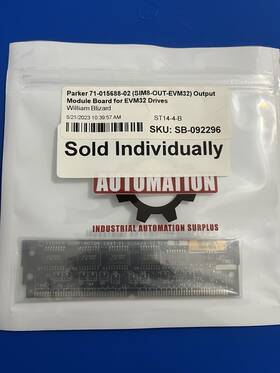 Sim8-out-evm32 Parker 71-015688-02 Output Module Board For Evm32 Drives