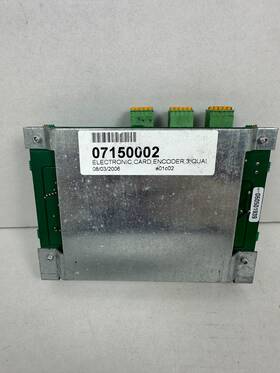 07150002 Pdq - Electronic Encoder Card 3 Quadrature Lon Carwash