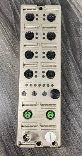 Ice1-8di8do-g60l-c1-v1d Pepperl Fuchs And Fieldbus Ethernet I/o Module - Usa
