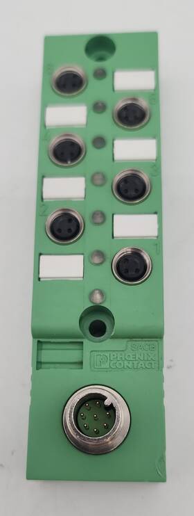Sacb63lm12m8 Phoenix Contact 1516247 Sacb-6/3-l-m12-m8 Phoenic Sensor/actuator Box