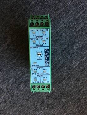 Rad-in-8d Phoenix Contact 8 Channel Digital Input Module 12-30vdc / 2867144