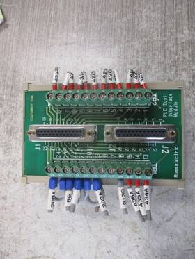 00004a Russelectric Plc Dual Interface Module With Mount Used