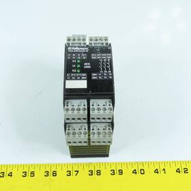 Aes2285 Schmersal 24vdc Safety Monitoring Relay Module 6 Output