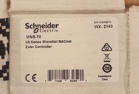 Mnb-70 Schneider Electric Micronet Bacnet Controller I/a Series Class 2 24vac