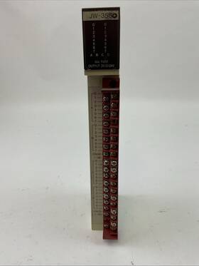 Jw-35s Sharp Dc Output Module 12/24vdc 1a/pnt. 8a/com