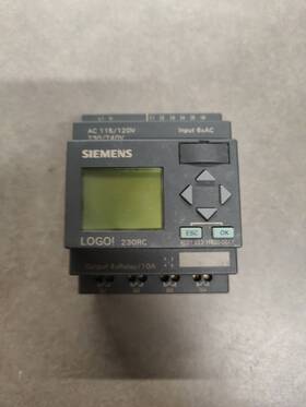 052-1fb00-0ba1 Siemens Used 6ed1 Logo 230rc Input / Output Module