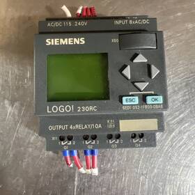 6ed1052-1fb00-0ba6 Siemens 052-1fb00-0ba6 Logic Controller 6ed1 Used Surplus