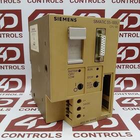 100-8ma01 Siemens 6es5 Simatic S5-100u Cpu Module 9-24vdc Used Upp