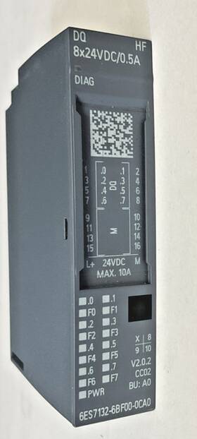 1132-6bf00-0ca0 Siemens 24vdc 8x24v 6es7 Digital Output Module 4a 8x24vdc/0.5a