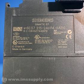 315-2ah14-0ab0 Siemens 6es7 Module 6603