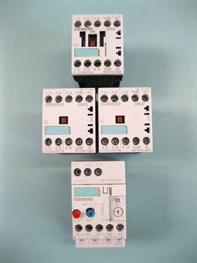 3rt1015-1jb41 Siemens Lot Of 4 Mixed Sirius 3r Breakers And More H3