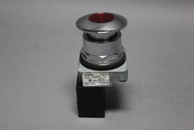 52aaim2 Siemens 52pp2m2 Red Illuminated Mushroom Head Push Pull Button With