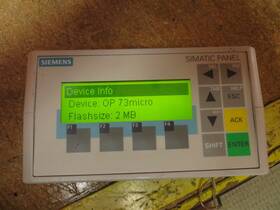 6av6640-0ba11-0ax0 Siemens Power Tested Only Simatic Operator Panel As-is