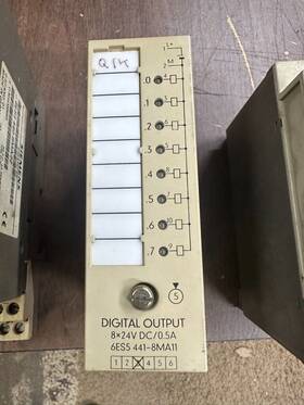 441-8ma11 Siemens 6es5 Simatic Digital Output Module W98