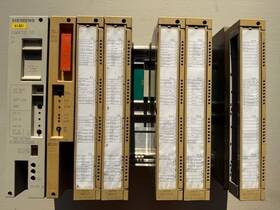 6es5-941-7ub11 Siemens 6es5-942-7ub11 Simatic S5 Cpu Module With 5 Io Modules