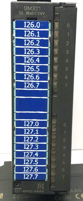 6es7321-1bh02-0aa0 Siemens 6es7322-1hb01-0aa0 Digital Input Module Siematic S7 Used C6