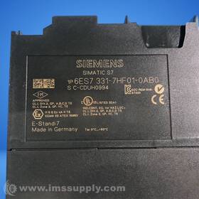 6es7331-7hf01-0ab0 Siemens Digital Input Module Usip