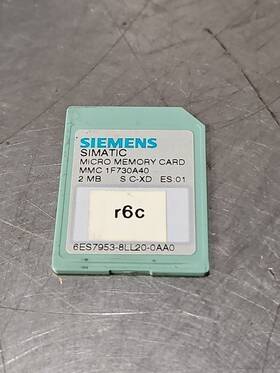 6es7953-8ll20-0aa0 Siemens Plc Memory Card - 2mb Bin541