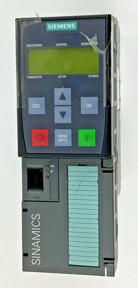 6sl3224-0be17-5ua0 Siemens 0.75kw Sinamics Power Module 240 480v Ver.d02