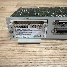 Siemens 6sn118-0dj21-0aa1 Simodrive C&c Machine