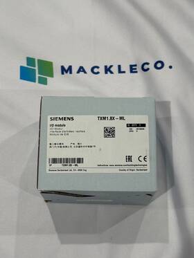 Txm1.8-ml Siemens 8 Channel Universal I/o Module Used Overide With Lcd