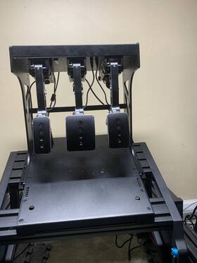P1000i-rs Simagic P1000i- Modular Inverted Hydraulic Throttle Pedal Racing/drift Simulator
