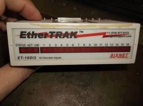 Et-16di2 Sixnet Ethertrak Input Module Wl52-3