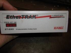 Et-8ins Sixnet Ethertrak Input Module Wl52-3