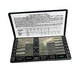 30-695-1 Spi Surface Comparator Set 2 To 500 Ra Micro Inch Finish 30 Specimens