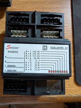 Spx8d0v2 Square D Seriplex Input Module