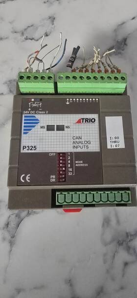 P325 Trio Used Can Analog Inputs