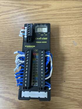 Fdn20-16xsg Turck Compact I/o Station For Devicenet 16 Channel See Pics