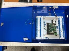 230-052-002 Vanderbilt Bright Blue I/o Circuit Board Module Assembly Rev 2