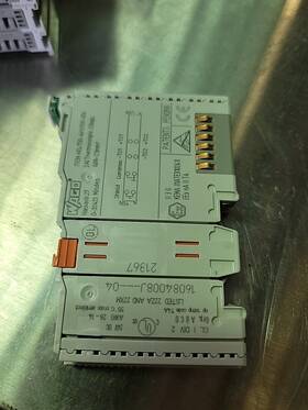 000-006 Wago 750-469/000-006 Hansastr .27 Model Number # Analog Input Module