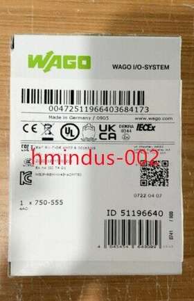 750-555 Wago New Factory Sealed Plc Module