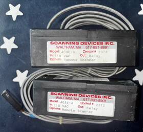 408e-a Waltham Two Remote Scanner Relay 110vac Pieces