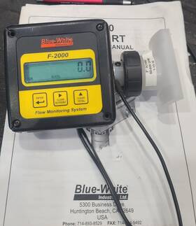 F-2000 White Blue-white Flow Monitoring System