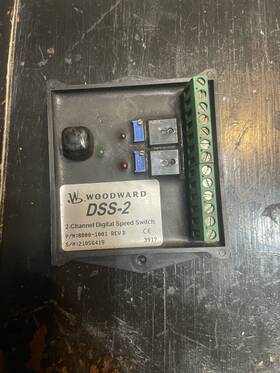 Woodward 8800-1001 Dss-2 Digital Plc I/o Module 2-channel Speed Switch