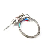 Rtd PT100 Temperature Sensor Probe, 1/2 Npt Thread Stainless Steel Thermocoup.... Fixed Price $28.82.