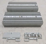 70 Pack Allen Bradley 1492-L3Q Grey Wire Terminal Blocks 25 Amp 600V Used. Fixed Price $29.99.
